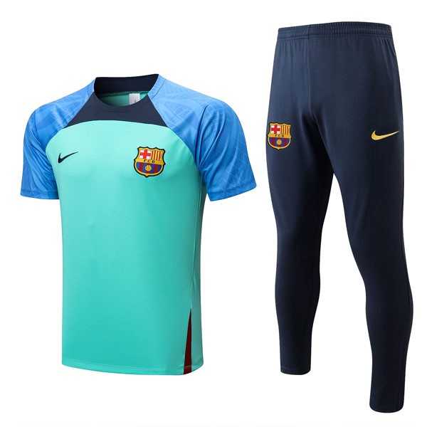 Camiseta Barcelona Conjunto Completo 2022 2023 Verde